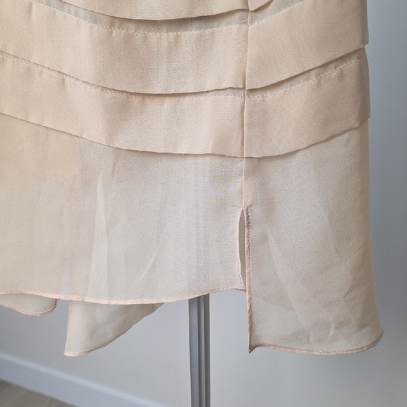 Guess Los Angeles Pleated Sheer Tank Top β Size XS - Picture 3 of 10